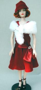 Ashton Drake - Gene Marshall - Paris Flapper Madra - Red - Doll (Paris Fashion Doll Convention)